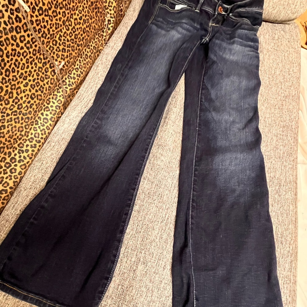 American Eagle Outfitters Navy Boot Cut Jeans
